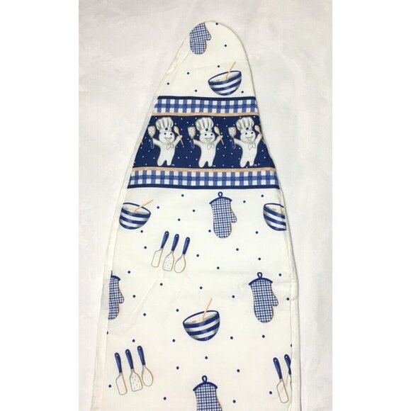 Vintage 1997 Pillsbury Doughboy Poppin Fresh Ironing Board Padded Cover - Picture 2 of 9